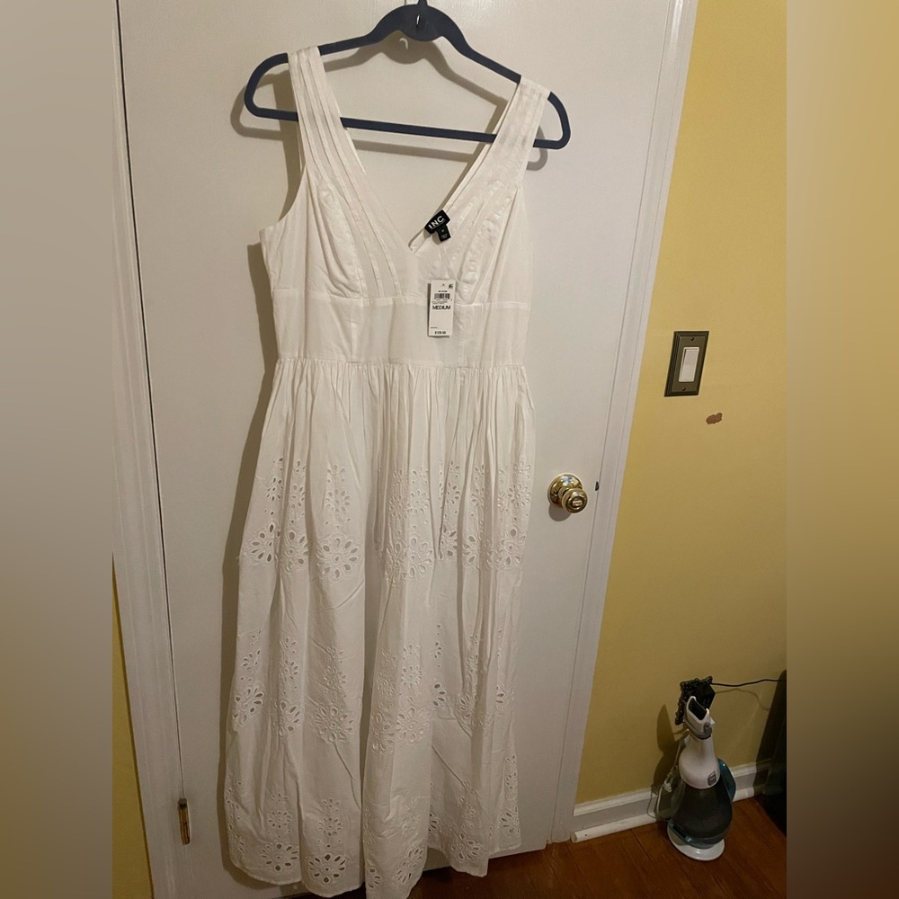 INC International Concepts White Maxi Dress